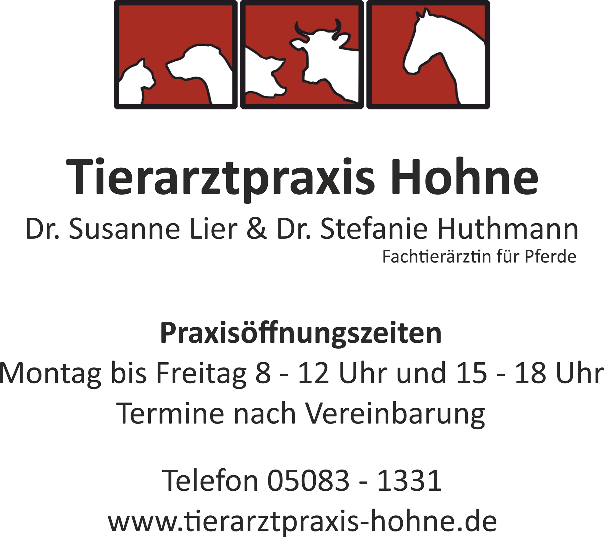 Dr. Susanne Lier & Dr. Stefanie Huthmann - Tierarzt in 29362 Hohne |  Tierarzt24.de