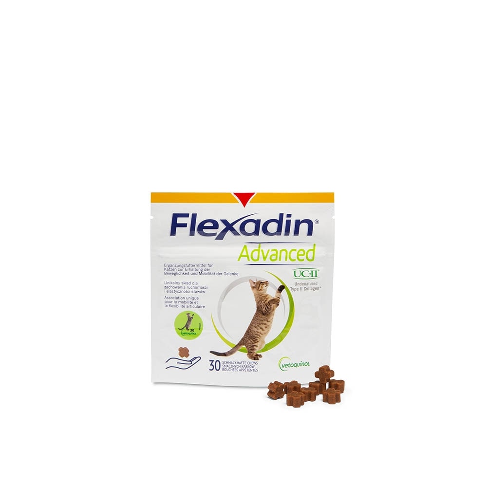 Vetoquinol Flexadin Advanced Katzen 30 Chews